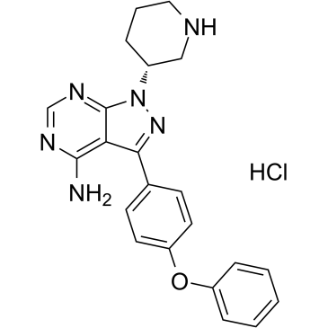 Btk inhibitor 1 R enantiomer hydrochloride 1553977-42-6